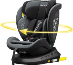 REECLE i-Size 360° 40–150 cm — Noir